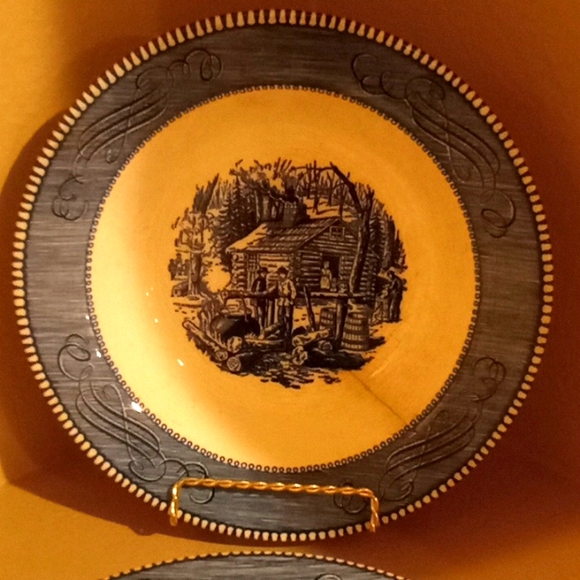 VTG- Currier & Ives by Royal Maple Sugaring- 2 Bowl Bundle - Picture 2 of 11